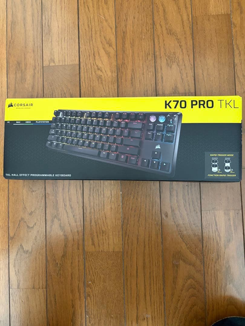 CORSAIR K70 PRO TKL メカニカルキーボード 本体