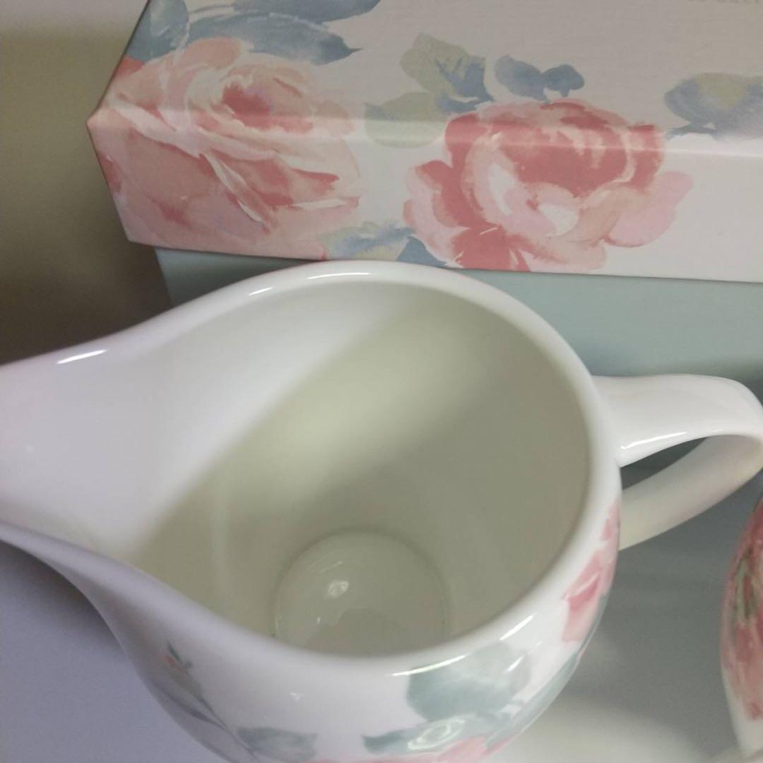 ローラアシュレイアルバティーンミルククリーマー　シュガーポット