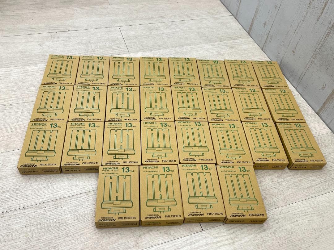 新品 日立 コンパクト形蛍光ランプ FML13EX-N DK 28点 13ワット