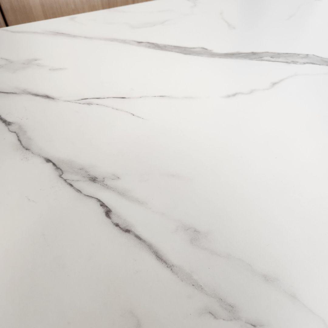 パソコンデスク 大理石模様