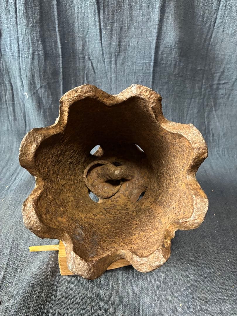 鉄製風鐸　仏教美術　寺院の軒先に吊るす備品　江戸時代