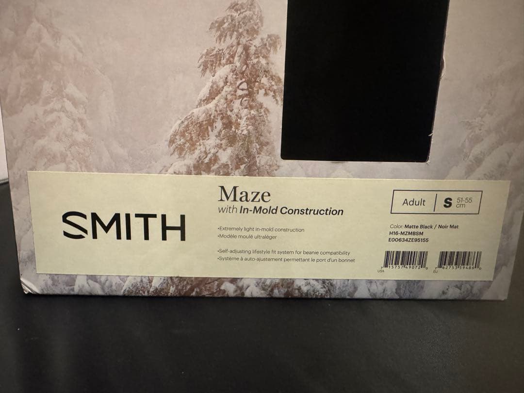 SMITH Maze ヘルメット　Sサイズ(51-55cm)