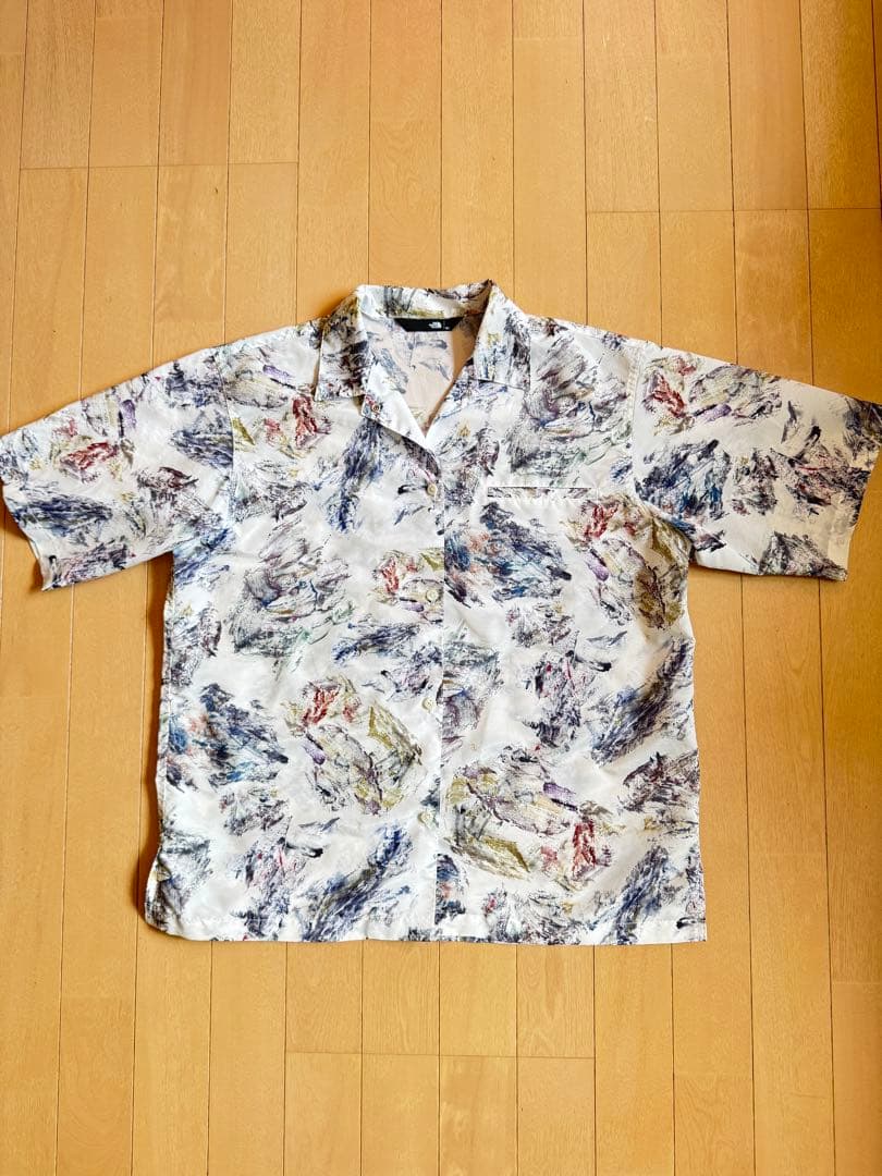 THENORTHFACE s/s WALLS SHIRT ミズガキレディースL