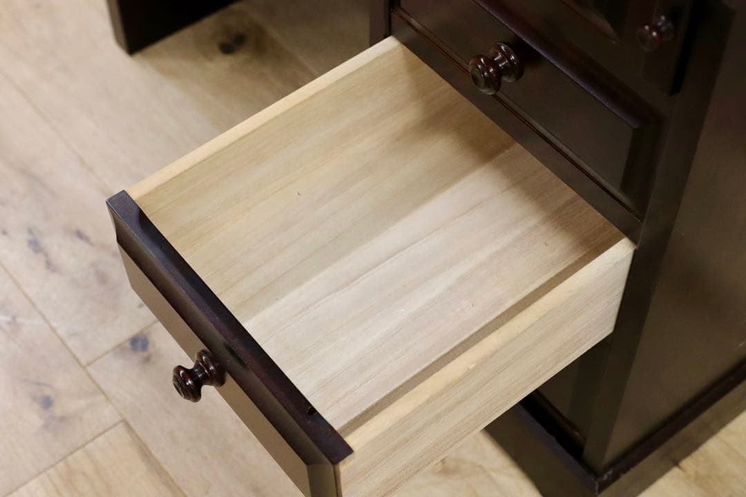 GMIS29○北海道民芸家具 ライティングビューロー デスク 学習机 勉強机