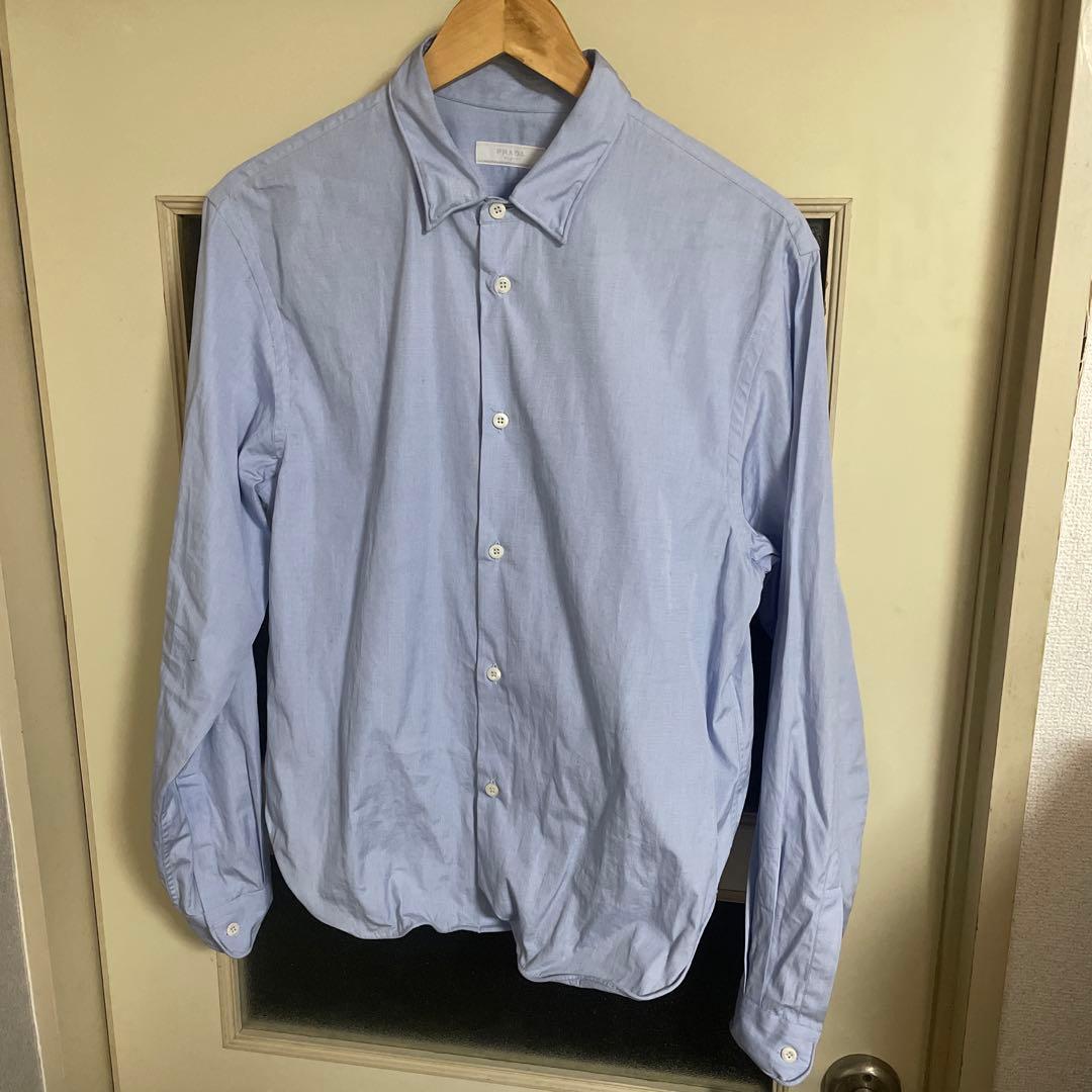 25ss Prada ワイヤーコットンシャツ