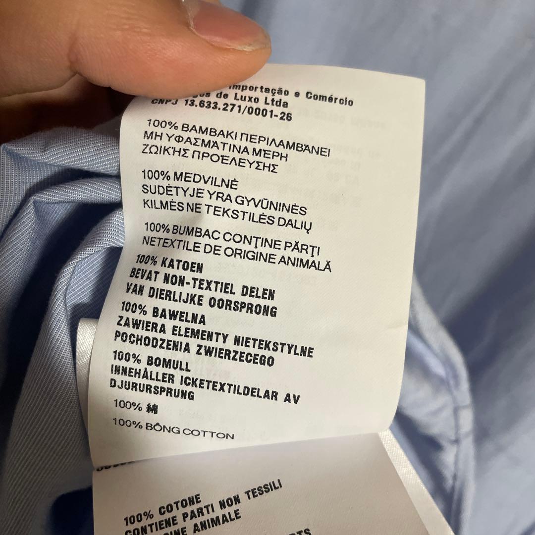 25ss Prada ワイヤーコットンシャツ