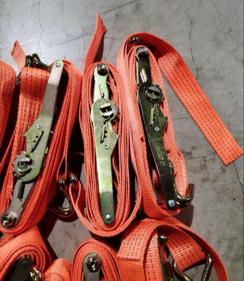 ラッシングベルト　10本まとめ売り