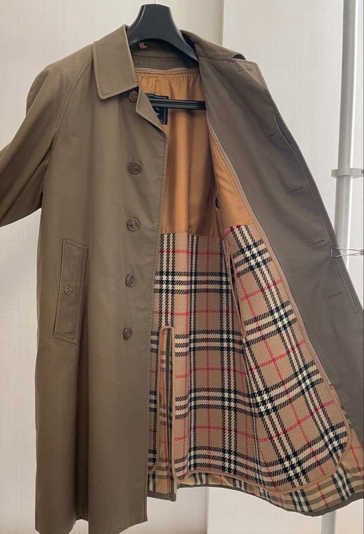 Burberrys バーバリー　ステンカラーコート　ライナー付き　Sサイズ相当