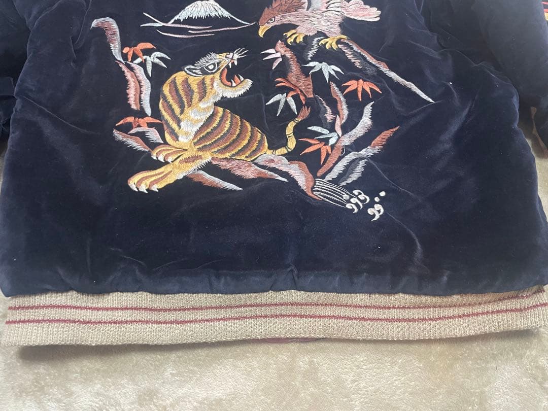 テーラー東洋 別珍 スカジャン 鷹 虎 龍