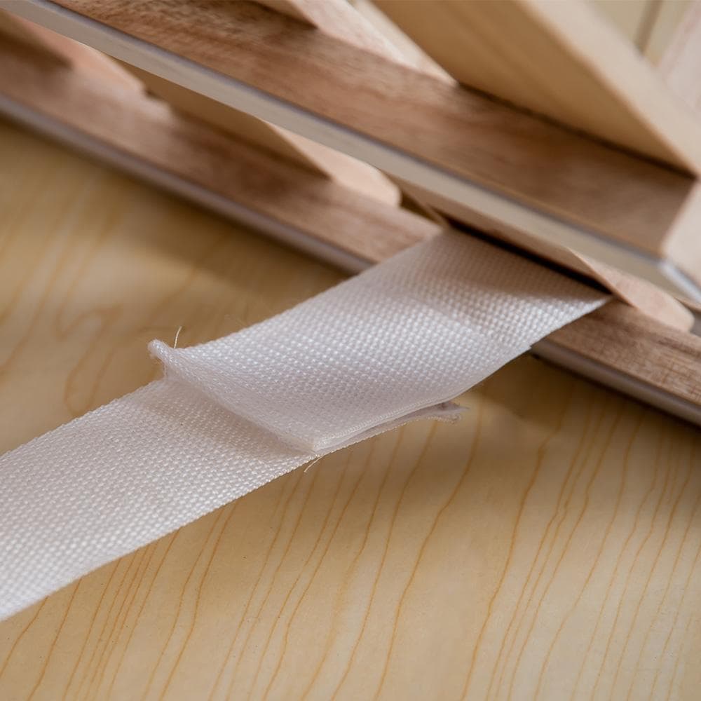 すのこベッド 折りたたみ 天然桐 四つ折り ベッドフレーム ダブル 4折桐木床