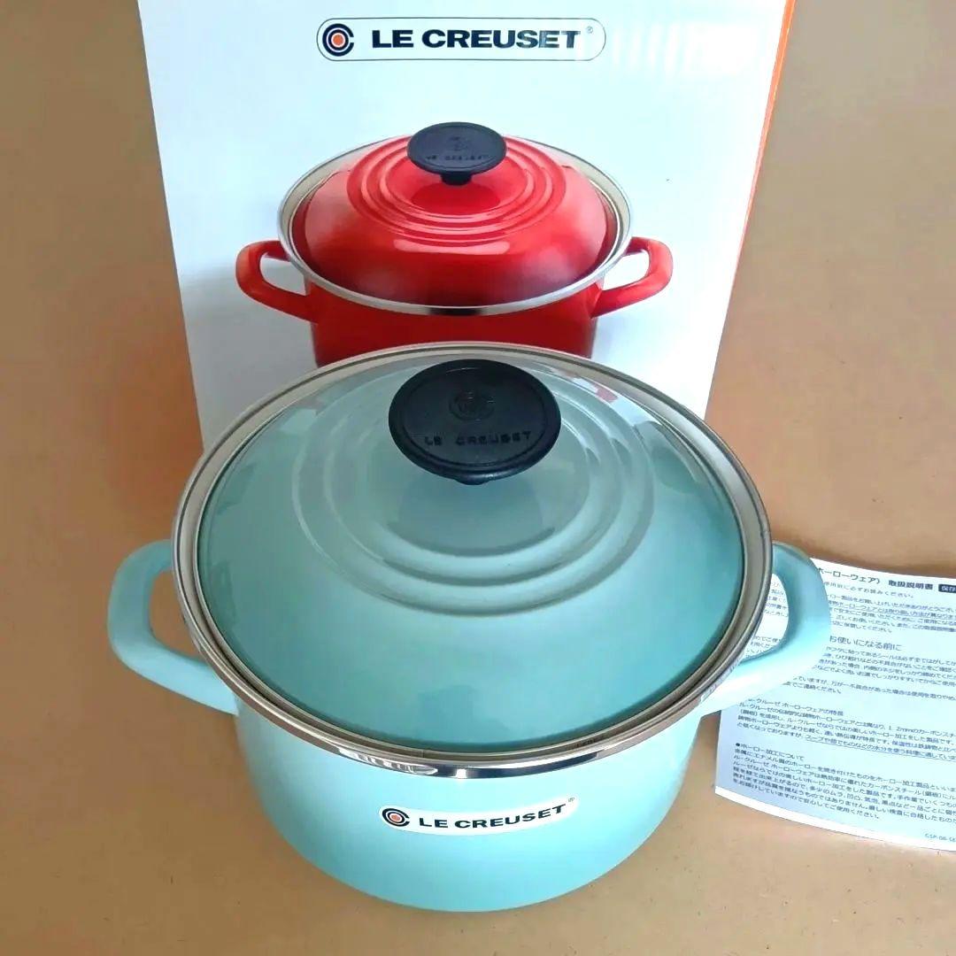 【新品】LE CREUSET EOS キャセロール 18cm セージ グリーン
