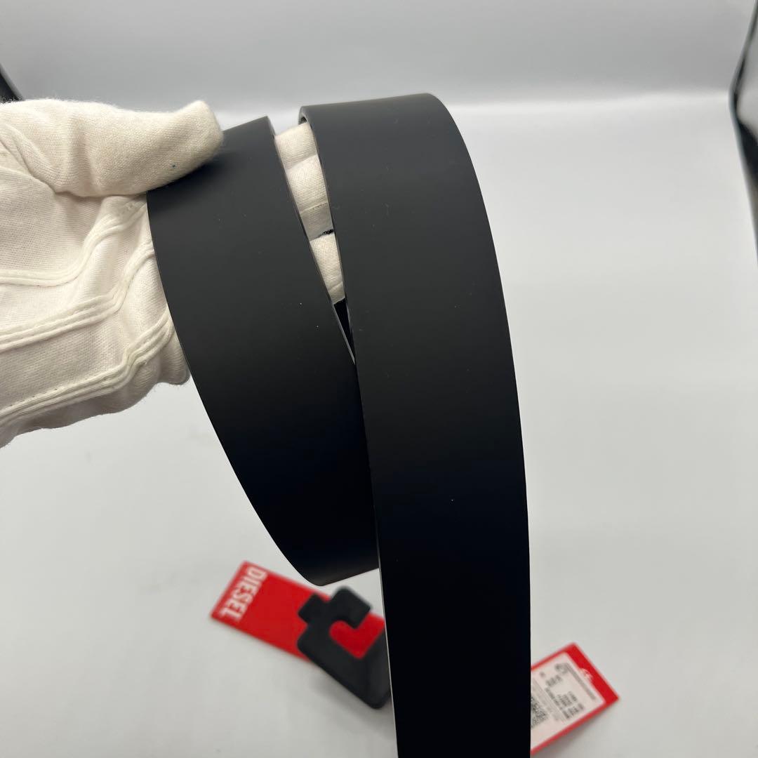 新品未使用 タグ付き ディーゼル DIESEL メンズ ベルト ブラック系