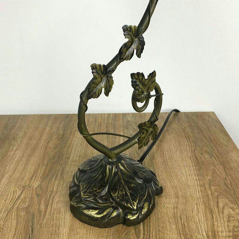 ティファニースタイルテーブルランプ電気スタンドガラスランプ\r シャンデリア菊3