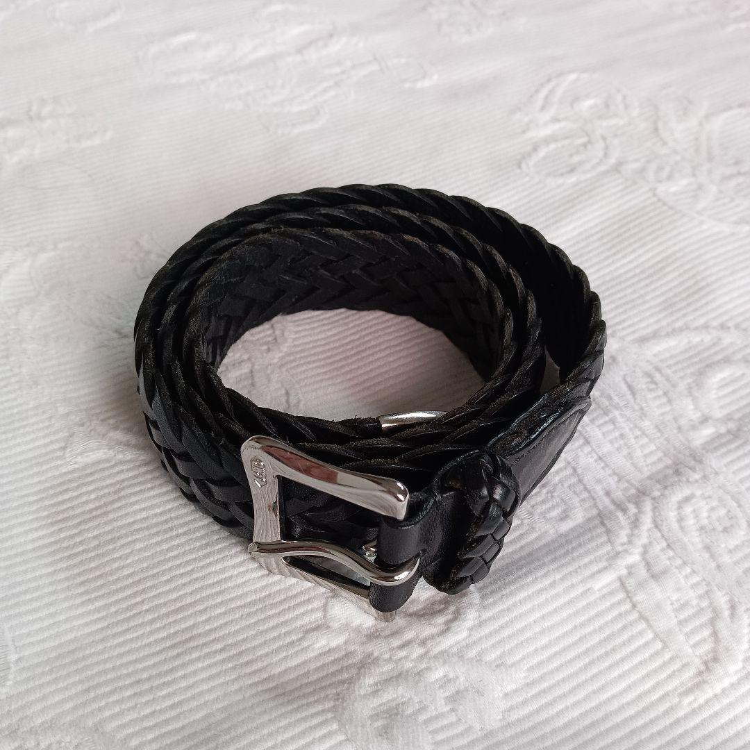 K*u様 ☆【美品】J&M DAVIDSON メッシュベルト ブラック 30/7