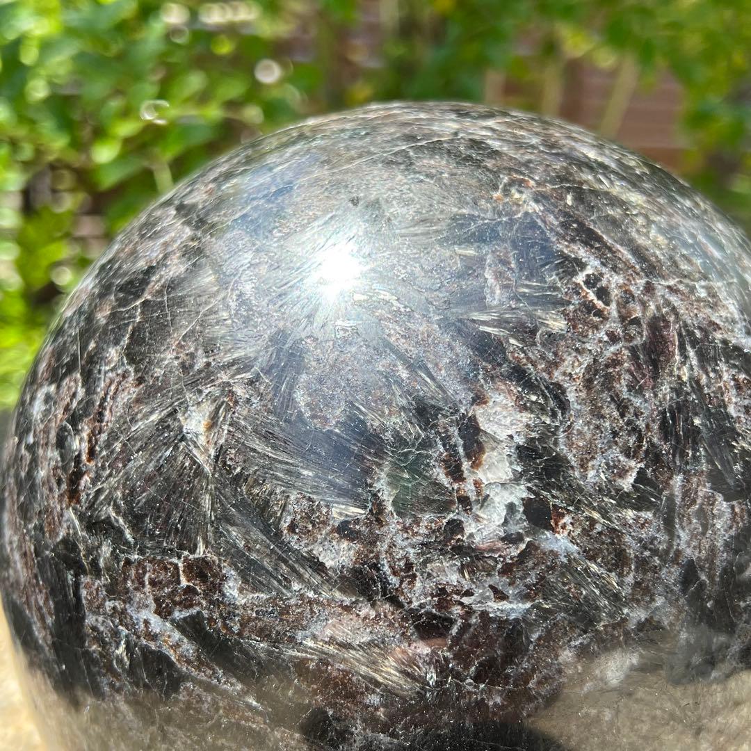 ✳️8.79kg‼️超レア‼️独特の色合い模様✨超極大 ヌーマイト 丸玉 天然石 原石