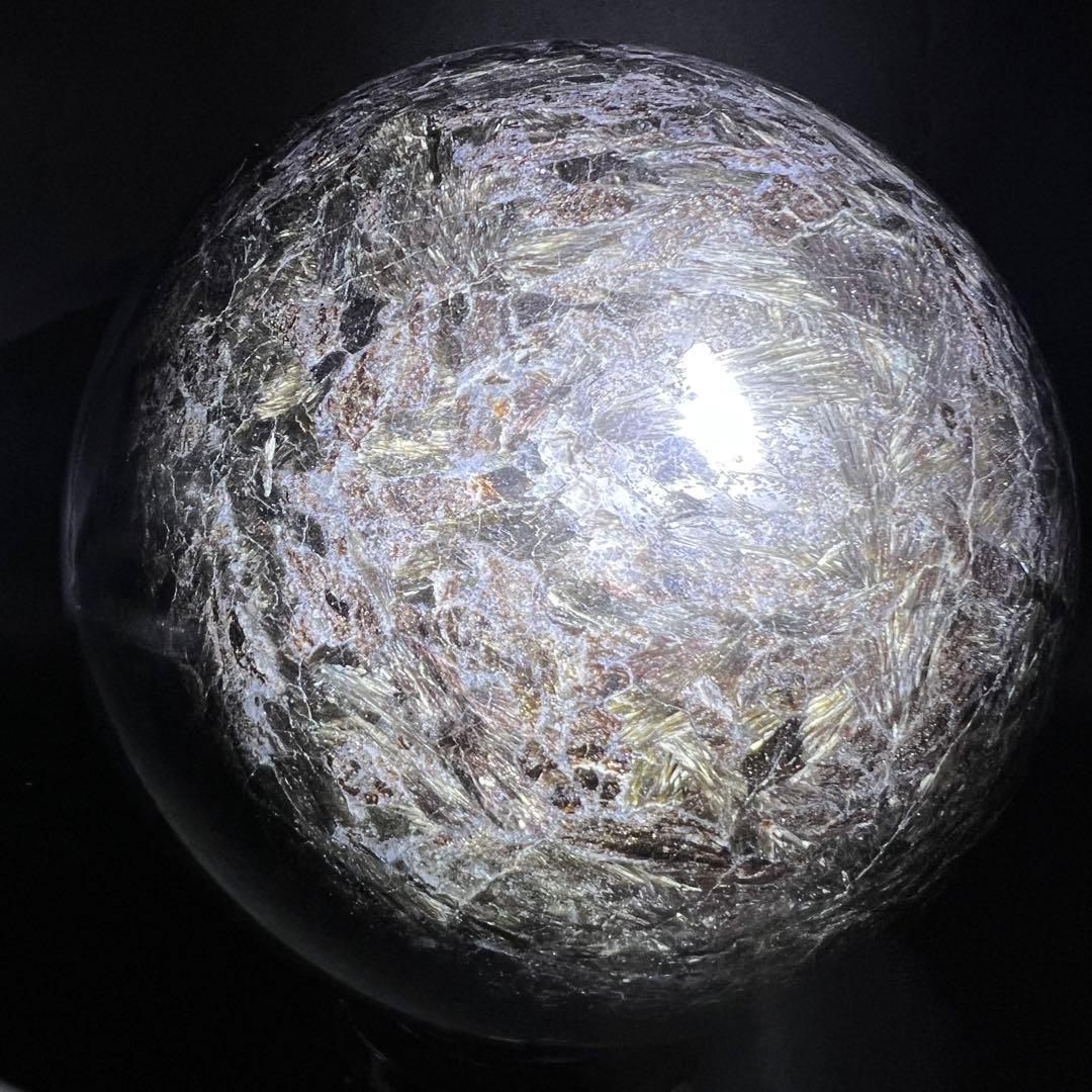 ✳️8.79kg‼️超レア‼️独特の色合い模様✨超極大 ヌーマイト 丸玉 天然石 原石