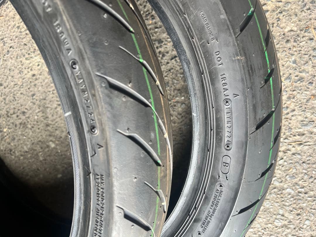 送料込み室内保管 新車外しDUNLOP GPR300 前後セット