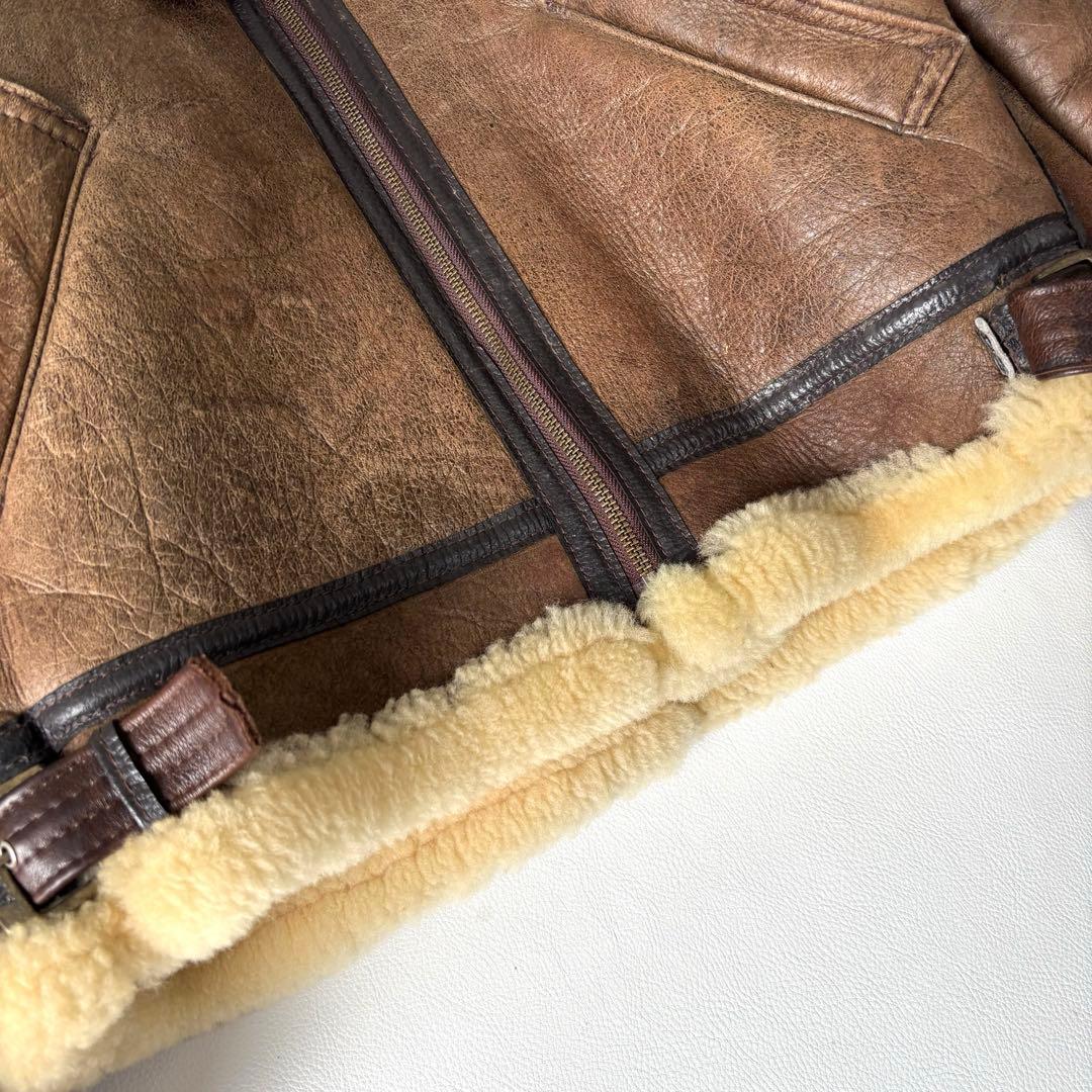 【USA製】アヴィレックス B3 フライトジャケット ムートン AC17755