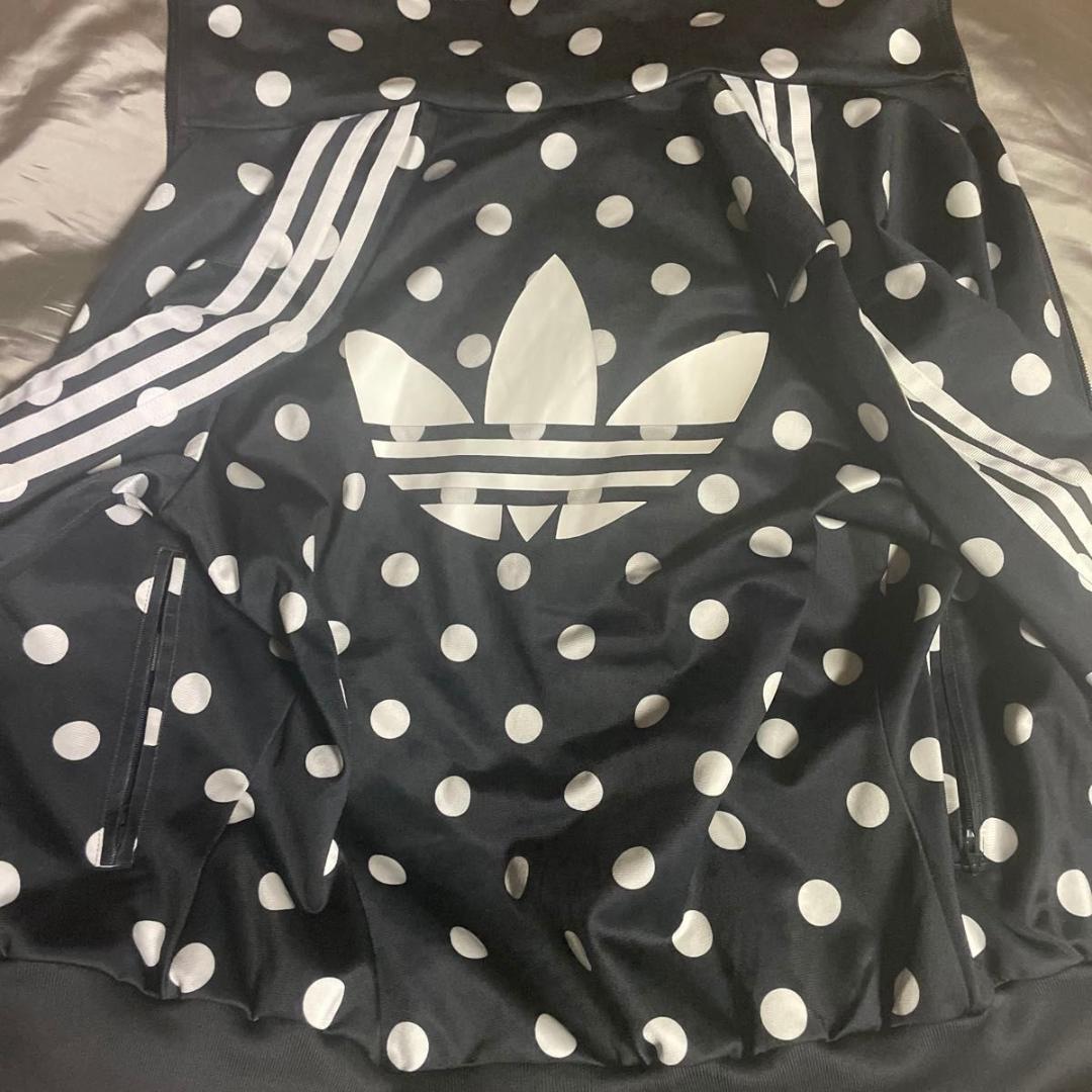 Un©　アディダス　ジャージ　マドンナ　着用　水玉柄　レディースXL相当