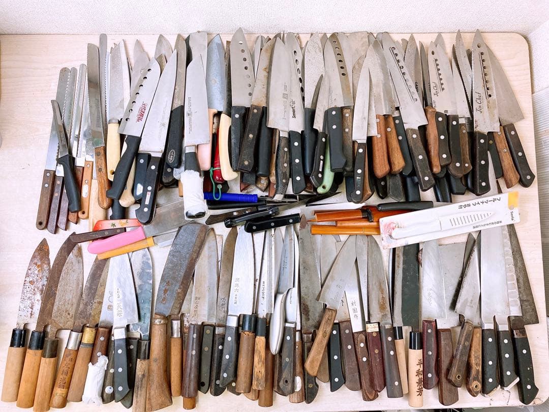 近*ん様 包丁 ナイフ 約16.9kgまとめ 関孫六 ゾーリンゲン 濃州正宗 等