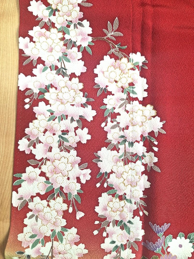 着物リメイクワンピース3711