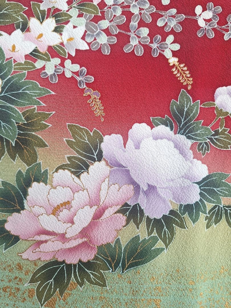 着物リメイクワンピース3711