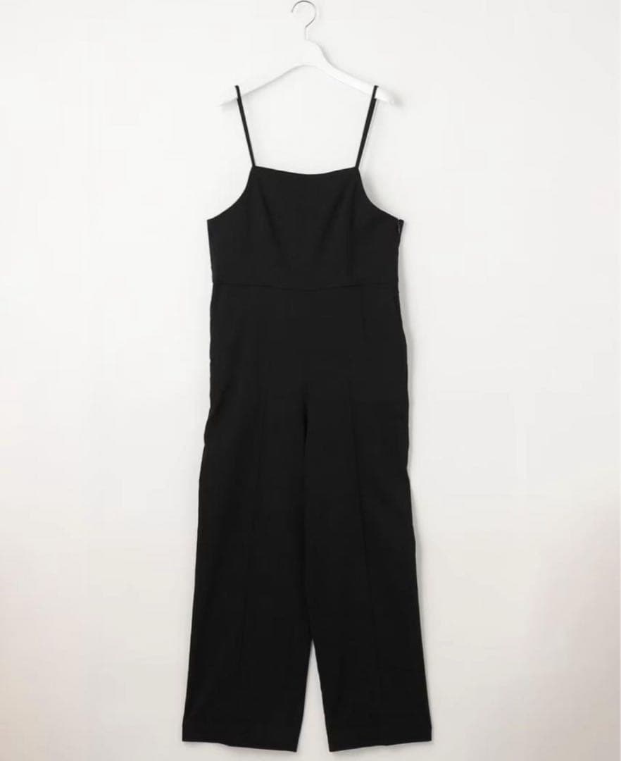 23区【CLASSY.6月号掲載/洗える】リネンレーヨンストレッチ サロペット