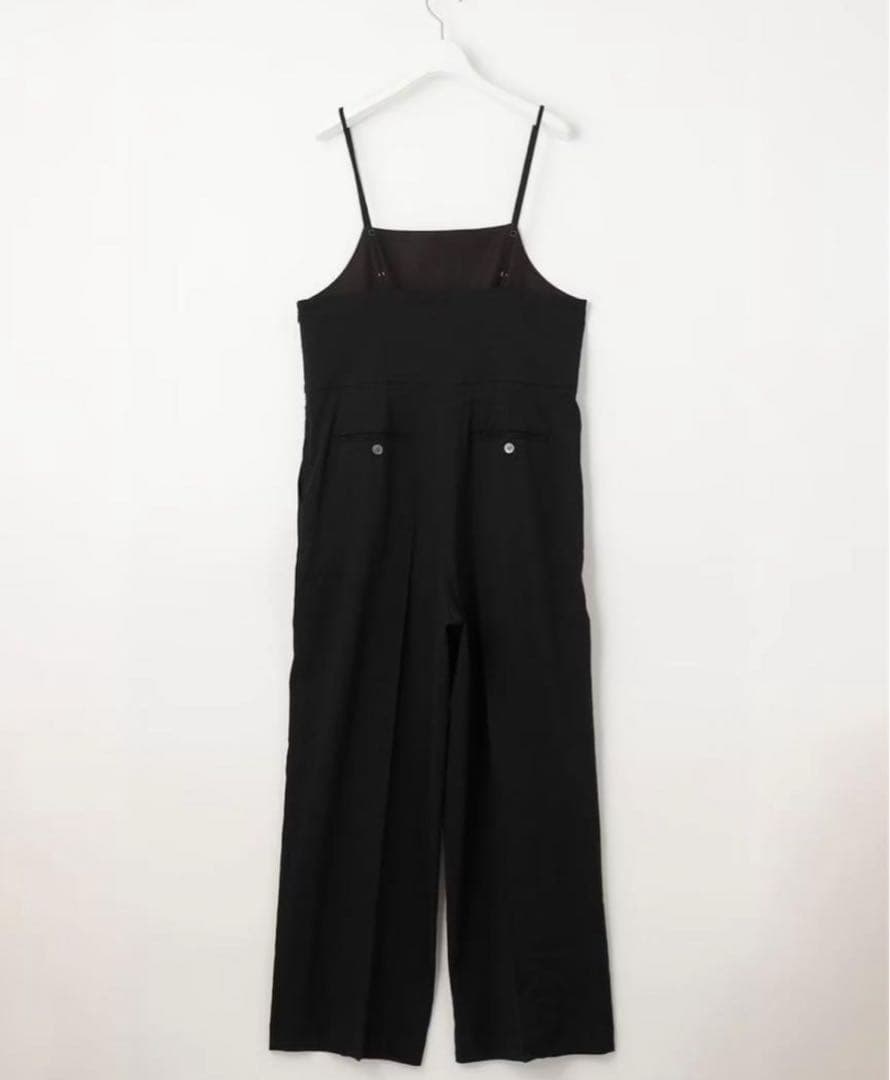 23区【CLASSY.6月号掲載/洗える】リネンレーヨンストレッチ サロペット