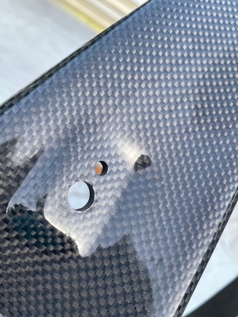 Buell XB9R用　カーボンファイバー アッパーカウル ブラック