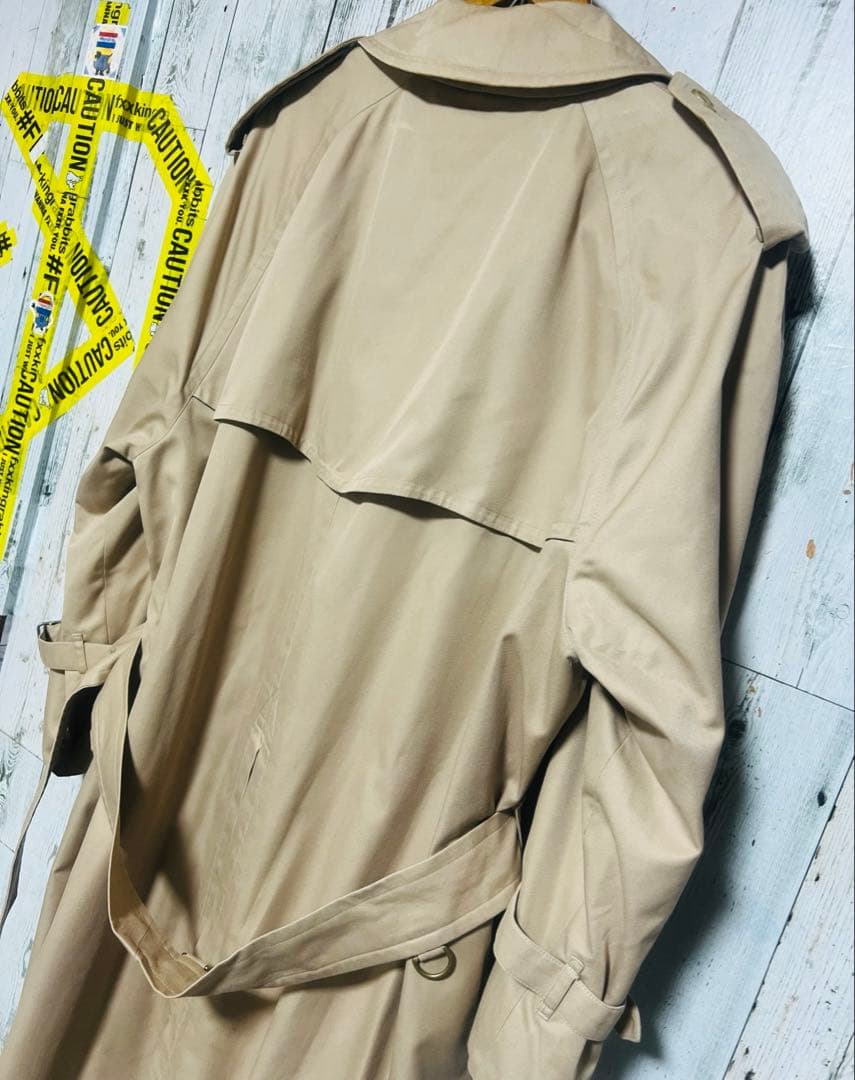 BURBERRYS トレンチコート バーバリー ロンドンイングランド 柄 y2k