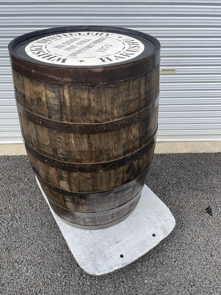 サントリー白州　樽　インテリア　テーブル　1973年