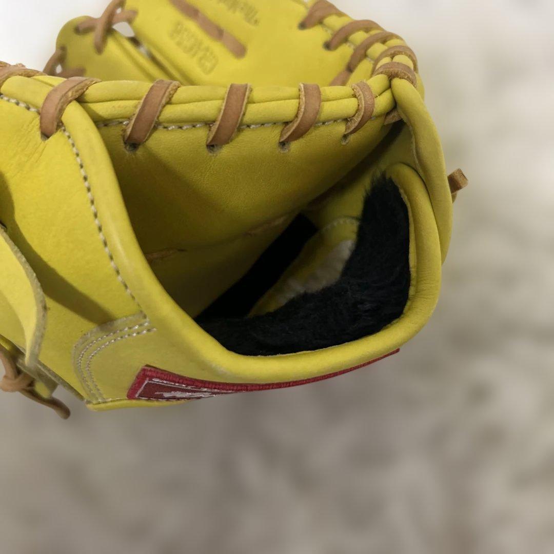 希少美品　ローリングス　軟式グローブ　gamer オールラウンド　イエロー