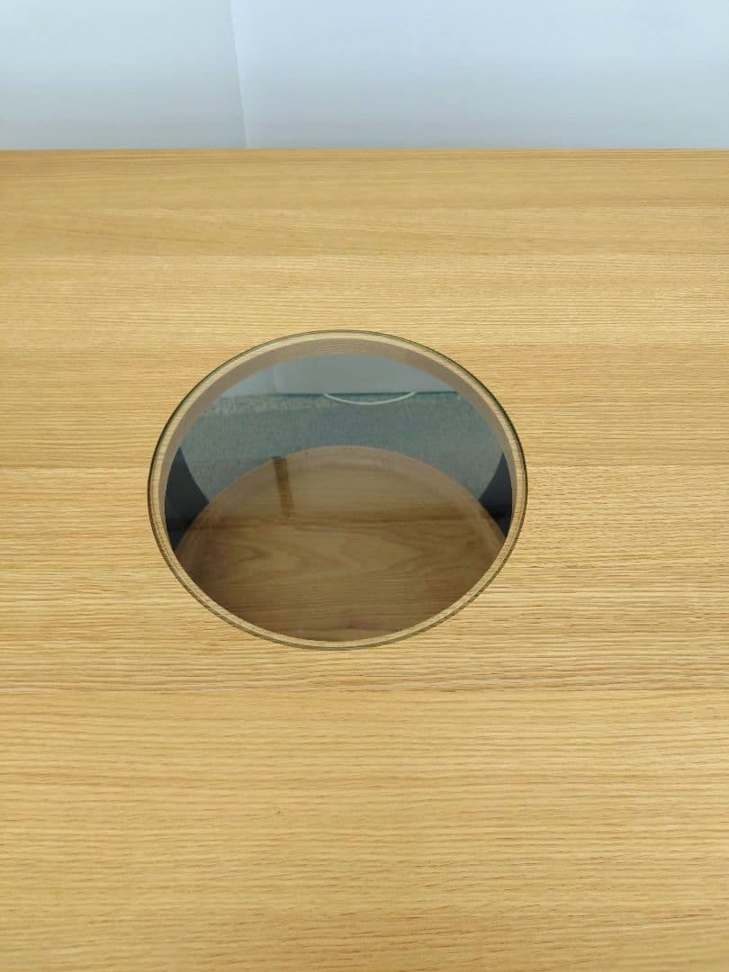 未使用 くつろぐ愛猫を眺めながら過ごせる ダイニングテーブル ナガノインテリア