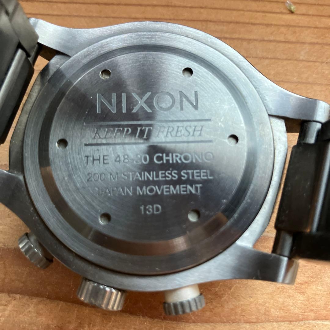 T.I.H.KNIXON 48-30 CHRONO ステンレススチール