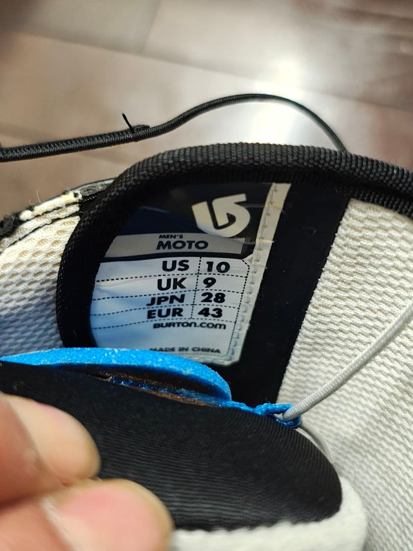 Burton ブラック スノーボードブーツ
