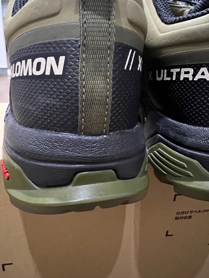 SALOMON X ULTRA 04 ⭐︎トレッキングシューズ オリーブ 27cm