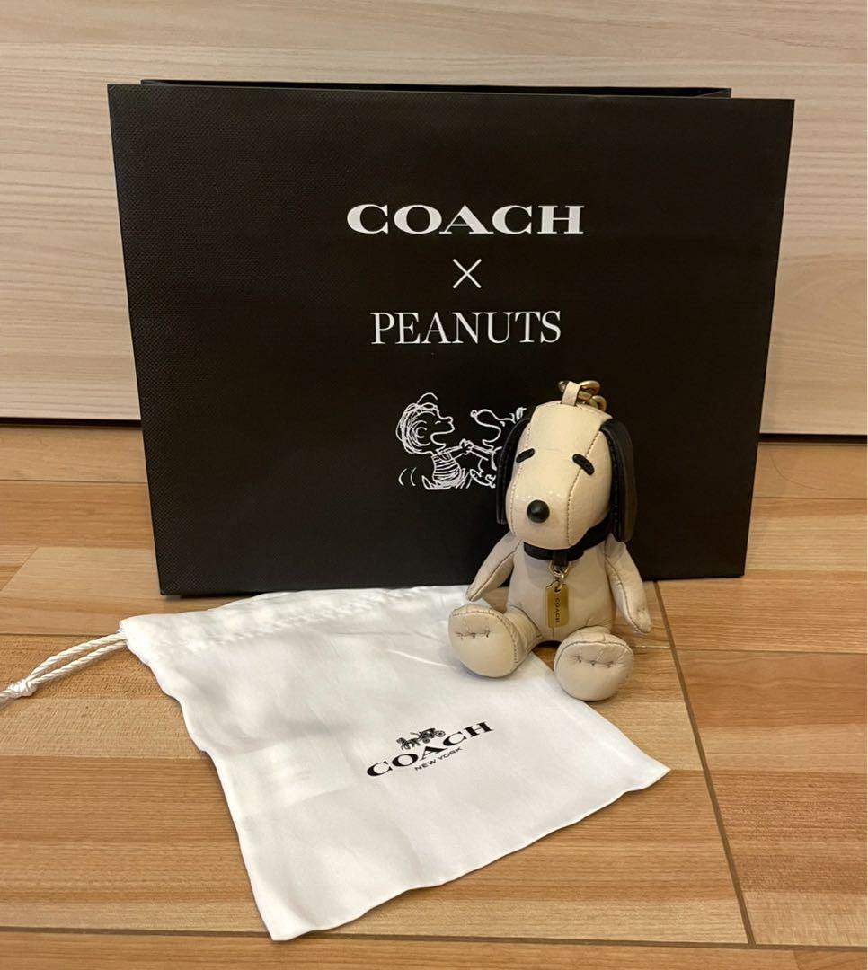 【COACH X PEANUTS】スヌーピー バッグ チャーム