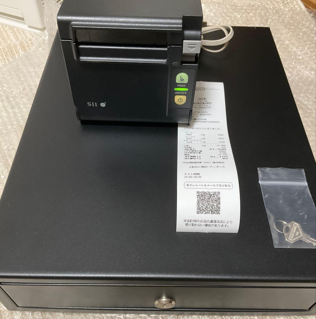 セイコーインスツル SⅡ RP-D10レシートプリンター ドロアセット エアレジ