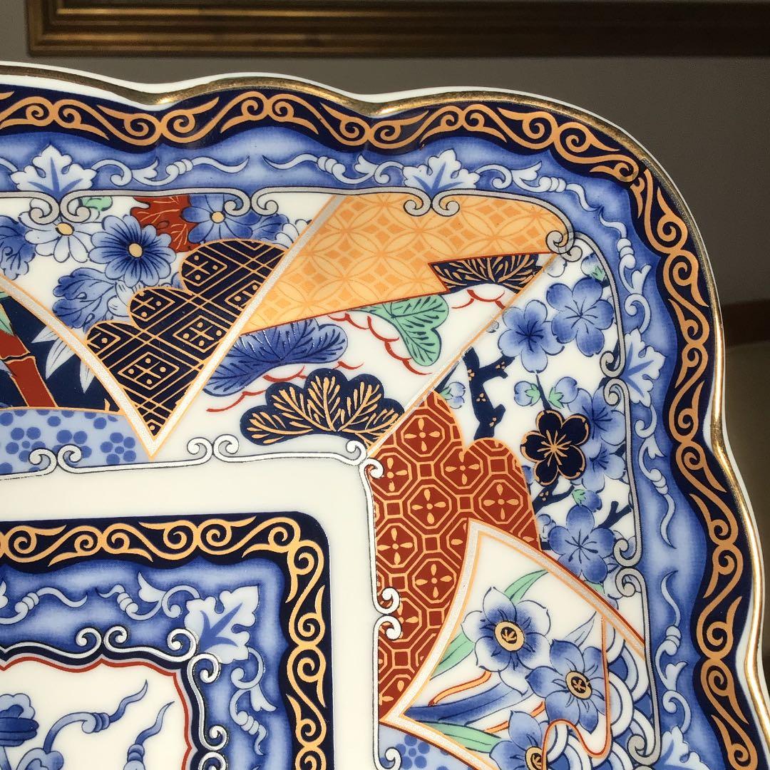 『ハピうー特価』　丸五謹製　大角皿