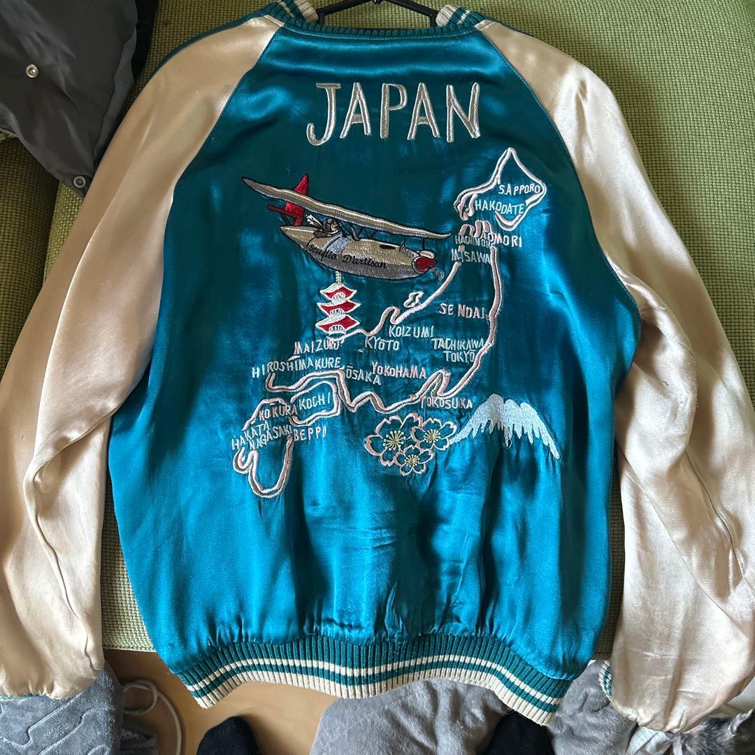 Studio Dartisan スカジャン M 赤白