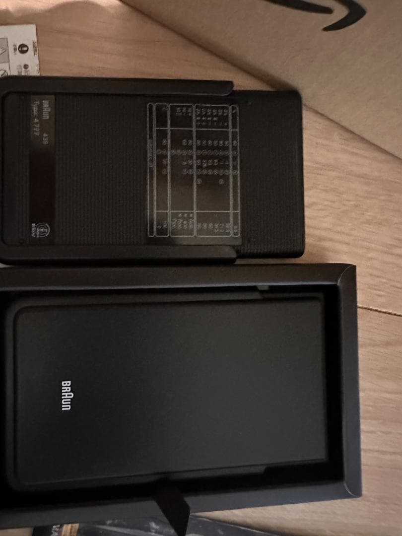 ブラウン BRAUN ソーラー電卓 ETS77 ブラック 廃番 テッドストック