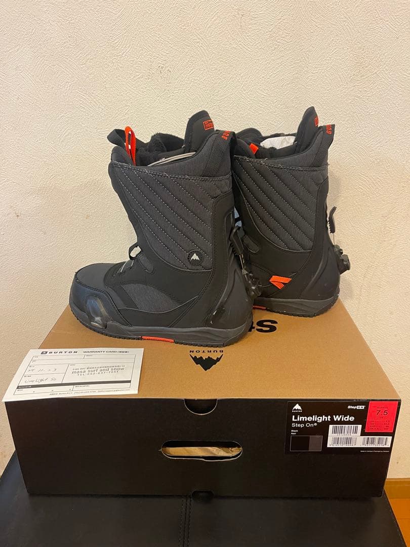 24-25 Burton バートン ライムライト ステップオン ワイド 24.5