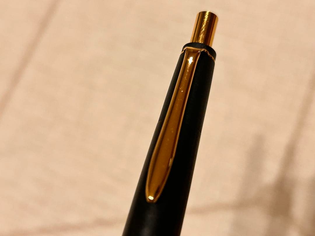 ボナンペン　シャープペン　黒柿　本店限定上杢　真鍮金具