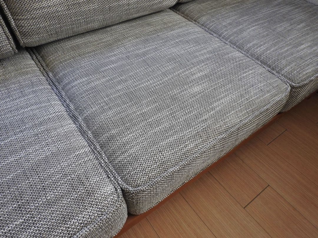 3人掛け　ソファ　unico ALBEROカバーリングソファ チークカラー