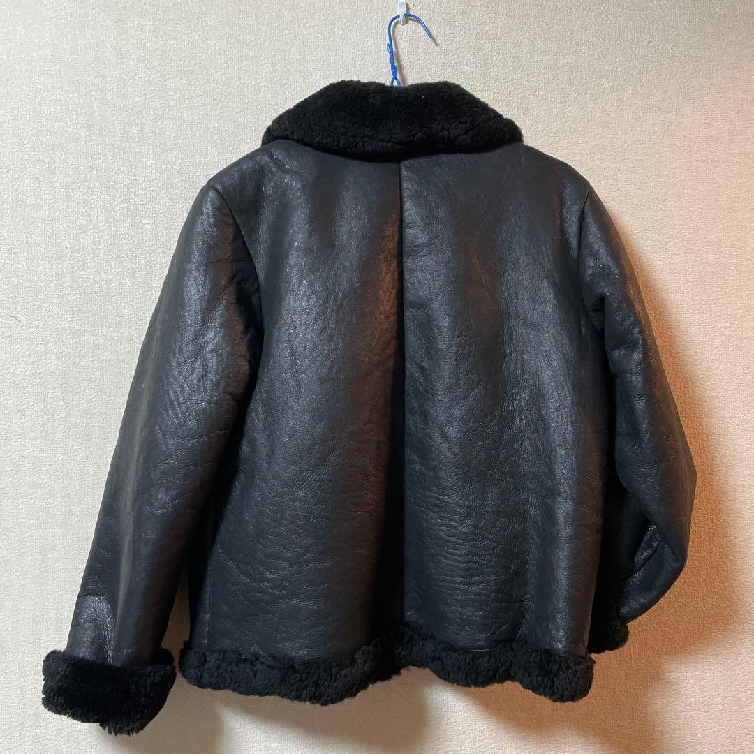 お値下げしました。KATHARIN HAMNETT　リアルラムレザーコート