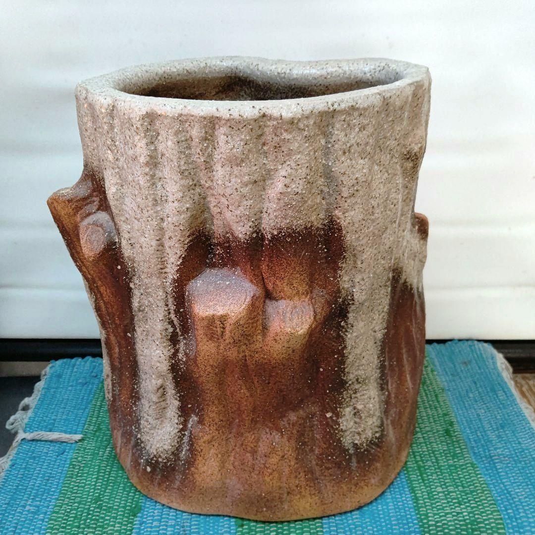 40森のフクロウさん達大きな傘立て01