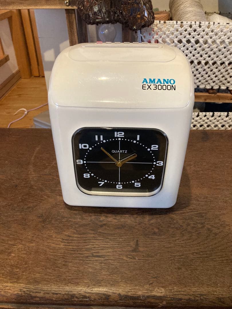 AMANO タイムレコーダー　EX-3000NW 稼働品