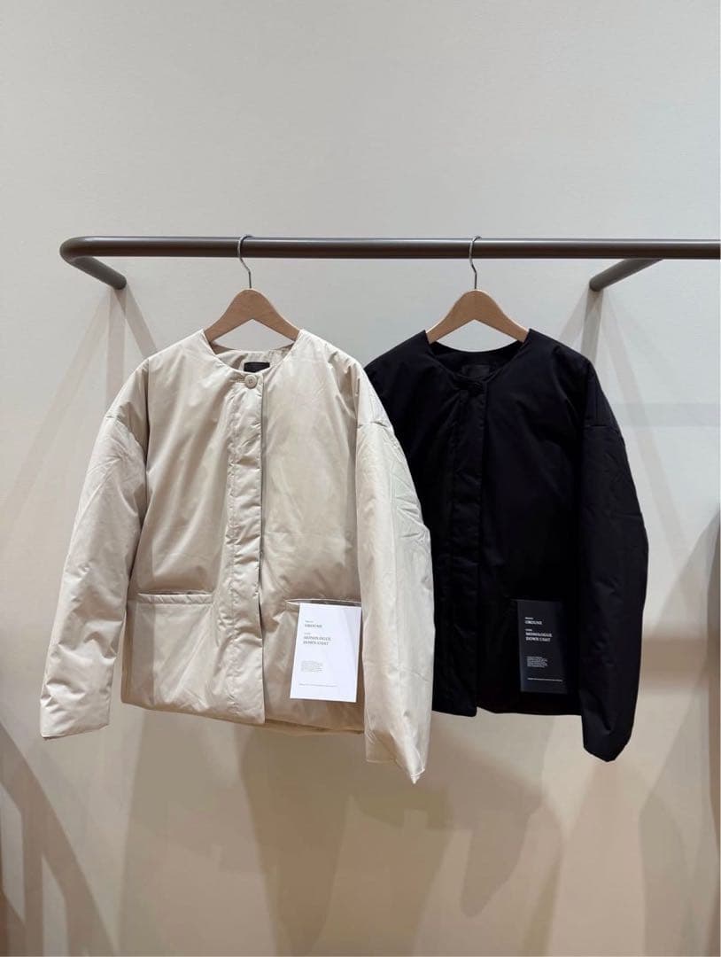 オローネ モノローグダウンコート 新品未使用 ブラック