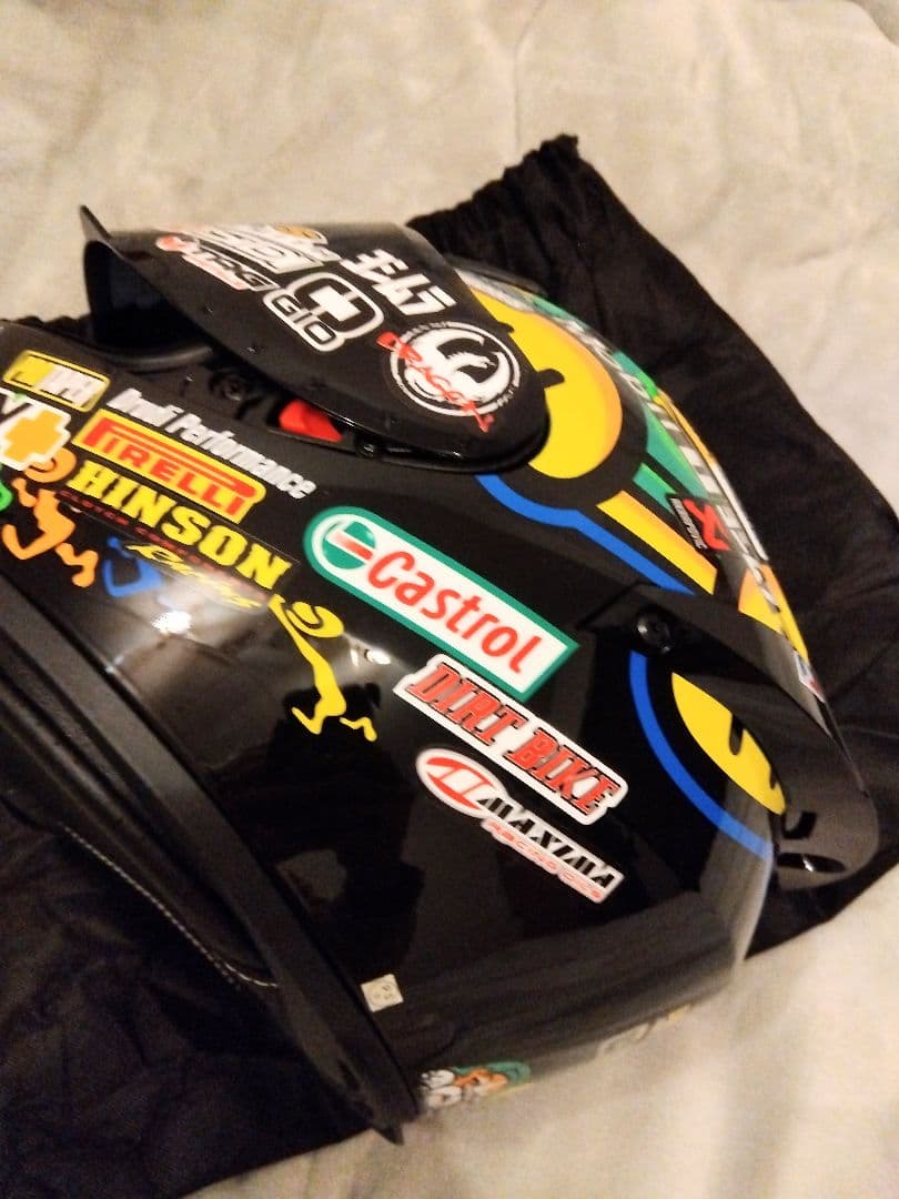 【新品】限定デザイン１点物！フルフェイスヘルメット★XL★『工房SSS』制作！