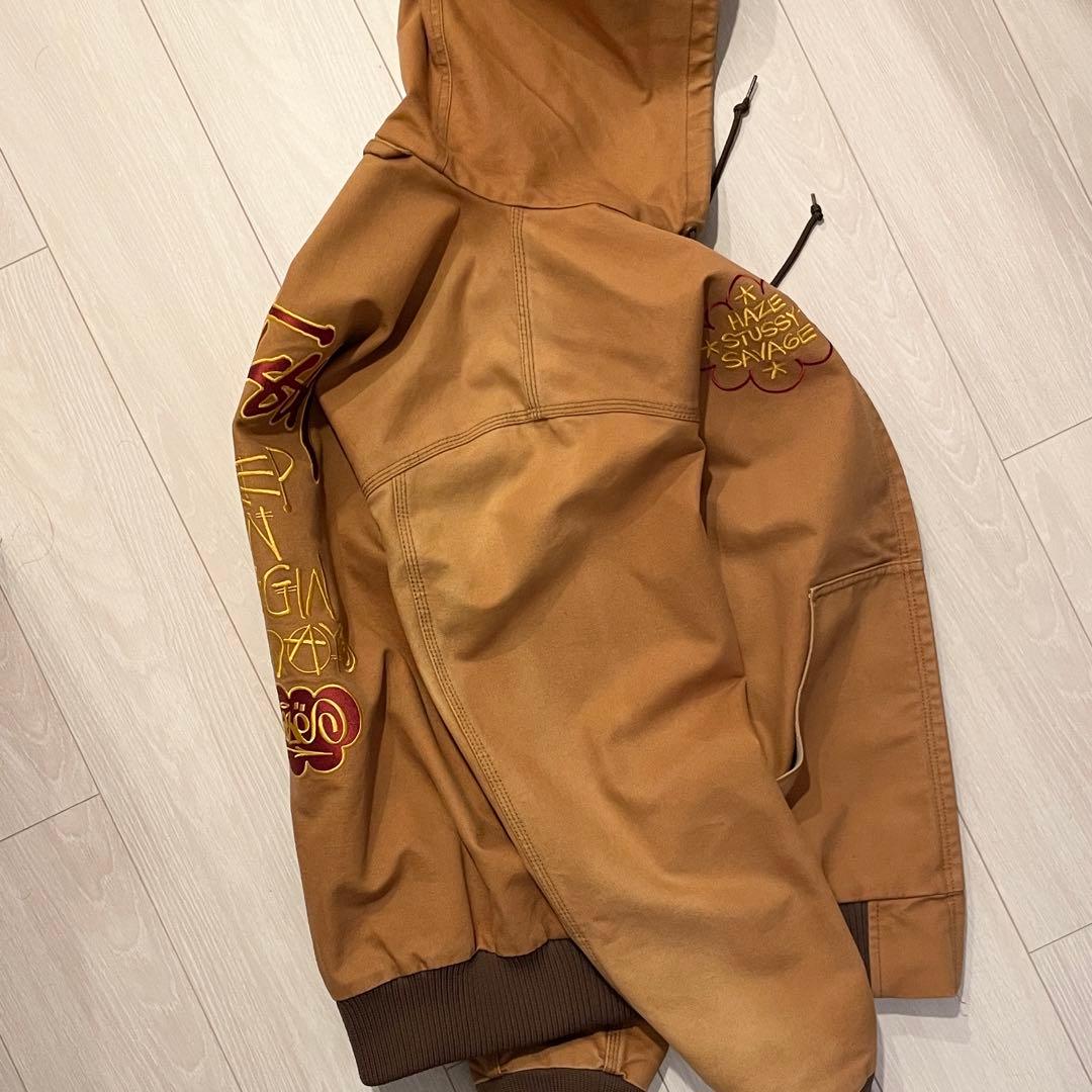 超希少サイズ carhartt haze stussy savage ジャケット
